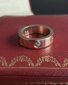 Золотое кольцо Cartier 8.1 гр