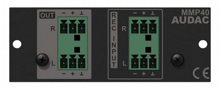 Audac MMP40 модуль USB плеера и рекордера