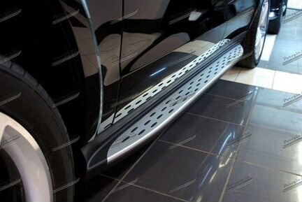 Пороги Mercedes GL W166 2012-2016 мерседес гл в166