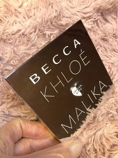 Becca Bronze, blush, glow palette Khloe x Malika