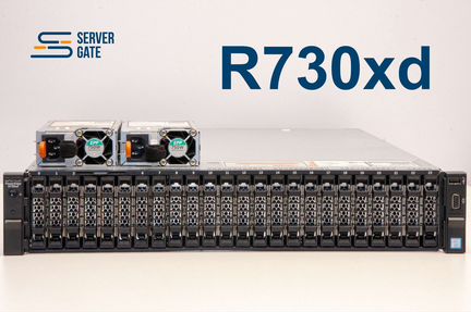 Сервер Dell R730xd 24SFF 2x E5-2630v4 128 GB