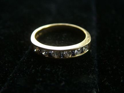 Кольцо tiffany&Co Тиффани Бриллианты 0.66ct Сапфир