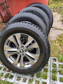Комплект зимней резины на дисках Hundai Santa Fe