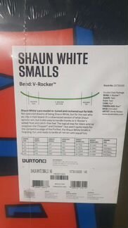 Сноуборд burton shaun white smalls р. 140