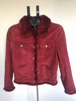 Куртка с меховым воротником