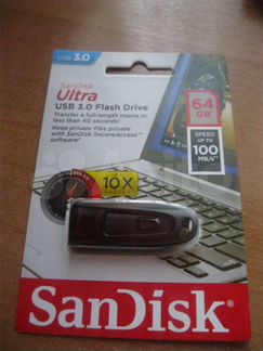 USB флешка SanDisk Ultra 64 Gb