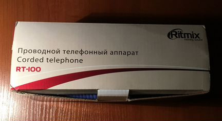 Стационарный телефон Ritmix RT-1000 (проводный)
