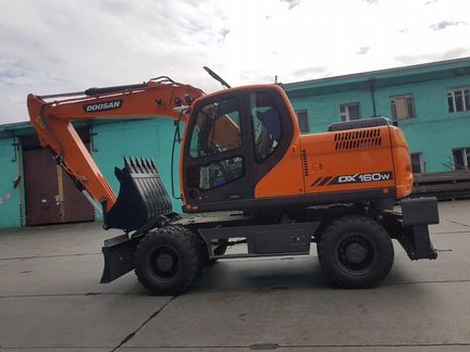 Колёсный экскаватор DOOSAN DX160W