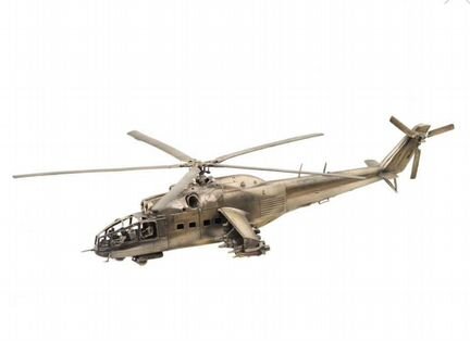 Российский ударный вертолет ми-24А (1:72)