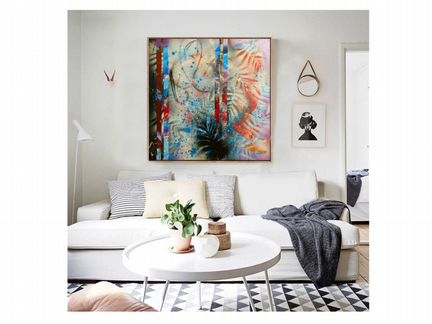 Sale. Картины абстракция 50/50 - 2шт