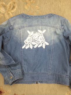 Джинсовая курточка на 5-6 лет