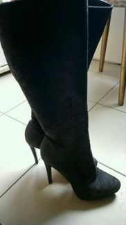 Сапоги на шпильке