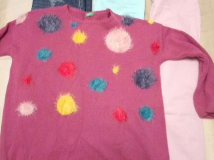 Benetton вещи на девочку на рост 150см