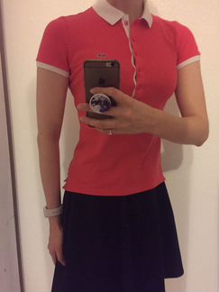 Polo lacoste женская
