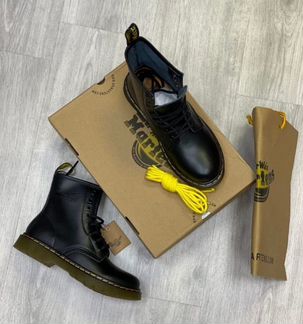 Ботинки Dr martens 1460 Black (кожа)