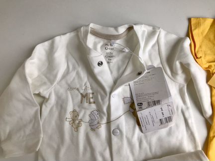 Новые боди и футболка от Chicco (Италия)