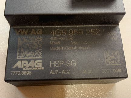 Блок Управлением спойлера