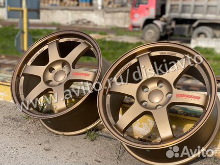 Те37 R18 5-112 matt bronze для VW Scirocco
