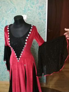 Платье бархатное, аренда, прокат