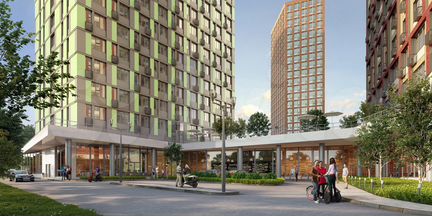 2-к апартаменты, 72.7 м², 16/21 эт.