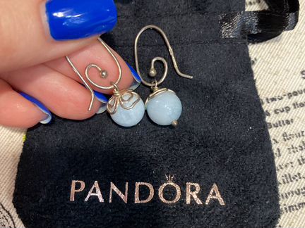 Серьги pandora