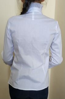 Белая блузка р.140