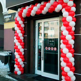Возбушные шары, оформление праздников, арки из шар