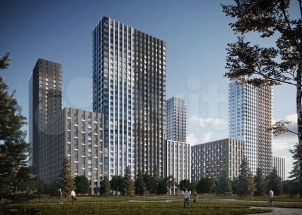1-к квартира, 38 м², 15/30 эт.