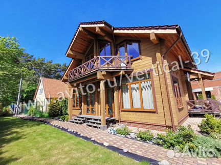 Дом 190 м² на участке 12 сот.