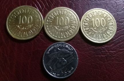 Иностранные монеты (Тунис) №7