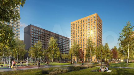 2-к квартира, 69.6 м², 12/17 эт.