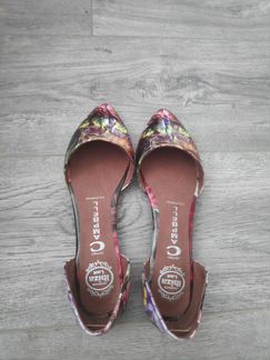 Балетки новые натуральная кожа Jeffrey Campbell 23