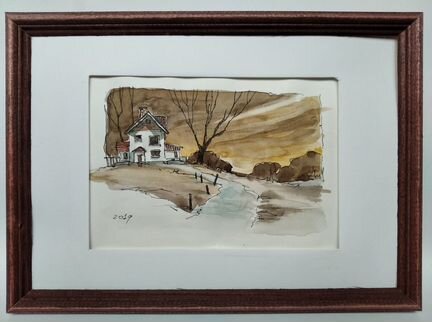 Картина акварелью