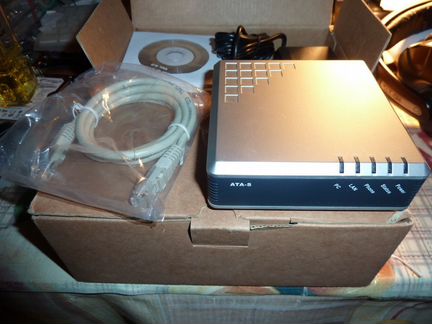 Новый адаптер для IP телефонии, линии VoIP