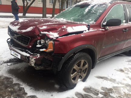 Volvo XC90 2.5 AT, 2004, битый, 240 000 км