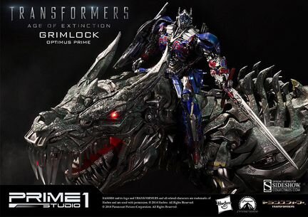 Prime 1 Studio : Grimlock Optimus Prime Statue