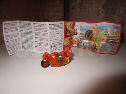 Мотоциклы с ускорением из киндер-сюрпризов, 2015 г