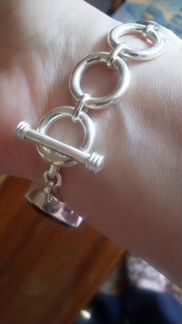 Браслет серебряный