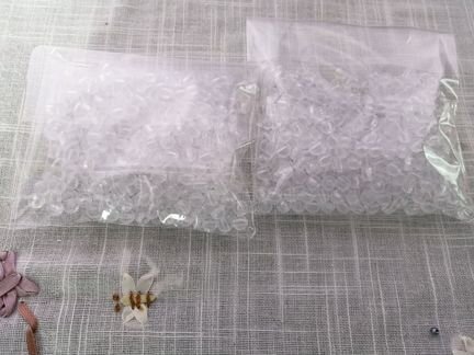 Бусины прозрачные 6 мм