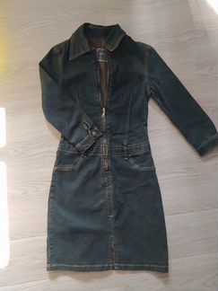 Джинсовое платье