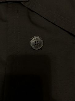 Тренч/плащ dkny чёрный