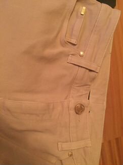 Брюки джинсы Armani Jeans бежевые оригинал