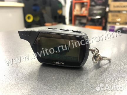 Брелок для сигнализации StarLine B9 черный с жкд