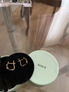 Серьги Тоус оригинал новые