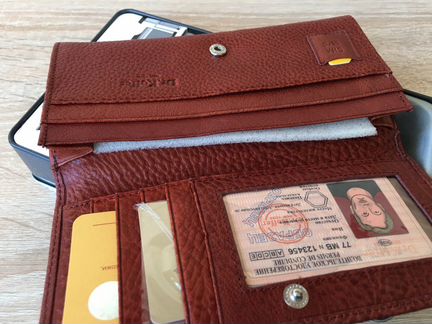 Женский кошелек из натуральной кожи