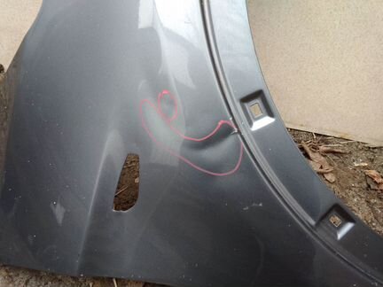 Hyundai Creta крыло переднее правое оригинал