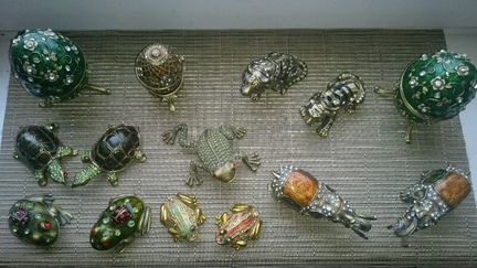 Коллекция шкатулок со стразами