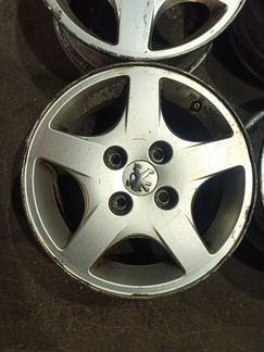 Диски бу литые R14 на Peugeot