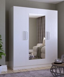 Шкаф распашной Белый