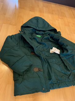 Куртка пуховик осенняя на мальчика Benetton